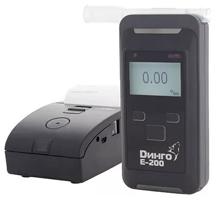Алкотестер Динго Е-200 (B) SD с принтером