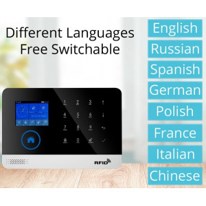 876, Беспроводная GSM/Wi-Fi сигнализация TUYA "SmartСтраж Око+" для дома и квартиры (2 канала оповещения, поддержка RFID карт, удобное приложение), 67613, 6 804.00 р., TUYA "SmartСтраж Око+", TUYA, Автосигнализации GSM