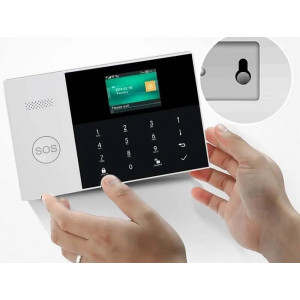 877, Беспроводная GSM/Wi-Fi сигнализация TUYA "SmartСтраж ШЕРИФ-GSM" для дачи и квартиры (2 канала оповещения, RFID-брелки, аккумулятор, проводные зоны), 67614, 6 350.00 р., TUYA "SmartСтраж ШЕРИФ-GSM", TUYA, Автосигнализации GSM